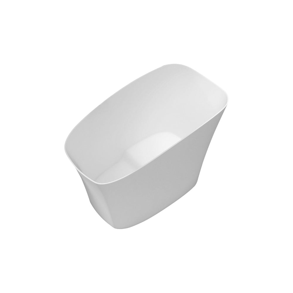 English Elm 51 Inch Freestanding Stone Resin Soaking Tub Matte Spa Basin Thermal Insulated T3785P353967
