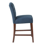 Madison Park Marian Modern/Contemporary Tufted Counter Stool MP104-0055 Navy