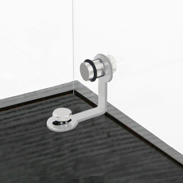 English Elm Tempered Glass Display Cabinet With Bluetooth Led Lights, Lockable Door, Mobile Design For Home & Office W3155S00011-GIGA