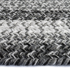 Capel Rugs Sturbridge Elegant Banded Braided Area Rug - Colonial Inspired Design With Modern All-weather Appeal Coventry Gray, Multicolor 100% Polypropylene 0223vs00270048300