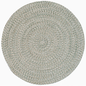 Capel Rugs Stockton Textured Polypropylene Area Rug - Traditional Style With Easy Care & All Weather Performance Light Green, Ivory 100% Polypropylene 0224cs0036225