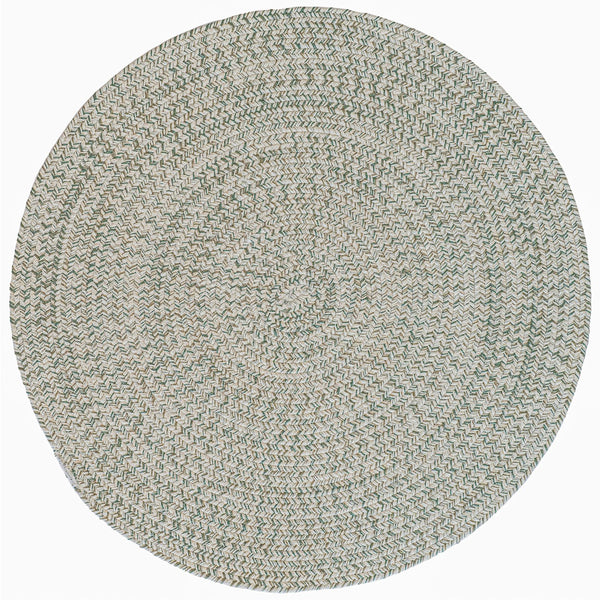 Capel Rugs Stockton Textured Polypropylene Area Rug - Traditional Style With Easy Care & All Weather Performance Light Green, Ivory 100% Polypropylene 0224cs0036225