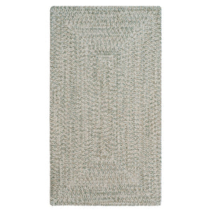 Capel Rugs Stockton Textured Polypropylene Area Rug - Traditional Style With Easy Care & All Weather Performance Light Green, Ivory 100% Polypropylene 0224qs00240036225