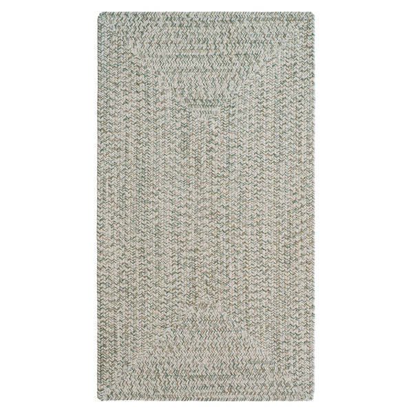 Capel Rugs Stockton Textured Polypropylene Area Rug - Traditional Style With Easy Care & All Weather Performance Light Green, Ivory 100% Polypropylene 0224qs00240800225