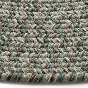 Capel Rugs Stockton Textured Polypropylene Area Rug - Traditional Style With Easy Care & All Weather Performance Medium Green 100% Polypropylene 0224cs0036250
