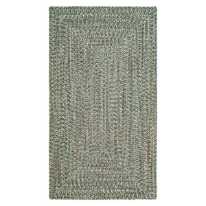 Capel Rugs Stockton Textured Polypropylene Area Rug - Traditional Style With Easy Care & All Weather Performance Medium Green 100% Polypropylene 0224qs00270048250