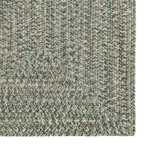 Capel Rugs Stockton Textured Polypropylene Area Rug - Traditional Style With Easy Care & All Weather Performance Medium Green 100% Polypropylene 0224qs03000500250