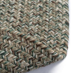 Capel Rugs Stockton Textured Polypropylene Area Rug - Traditional Style With Easy Care & All Weather Performance Medium Green 100% Polypropylene 0224vs03000500250