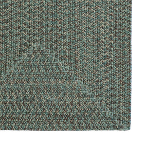 Capel Rugs Stockton Textured Polypropylene Area Rug - Traditional Style With Easy Care & All Weather Performance Dark Green 100% Polypropylene 0224qs00200030275