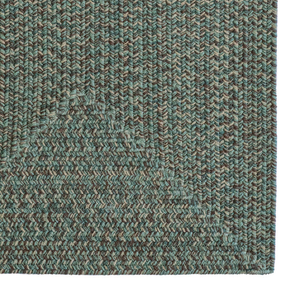 Capel Rugs Stockton Textured Polypropylene Area Rug - Traditional Style With Easy Care & All Weather Performance Dark Green 100% Polypropylene 0224qs00200030275