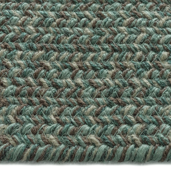 Capel Rugs Stockton Textured Polypropylene Area Rug - Traditional Style With Easy Care & All Weather Performance Dark Green 100% Polypropylene 0224qs00200030275