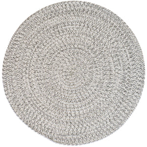 Capel Rugs Stockton Textured Polypropylene Area Rug - Traditional Style With Easy Care & All Weather Performance Light Gray, Ivory 100% Polypropylene 0224cs0036325