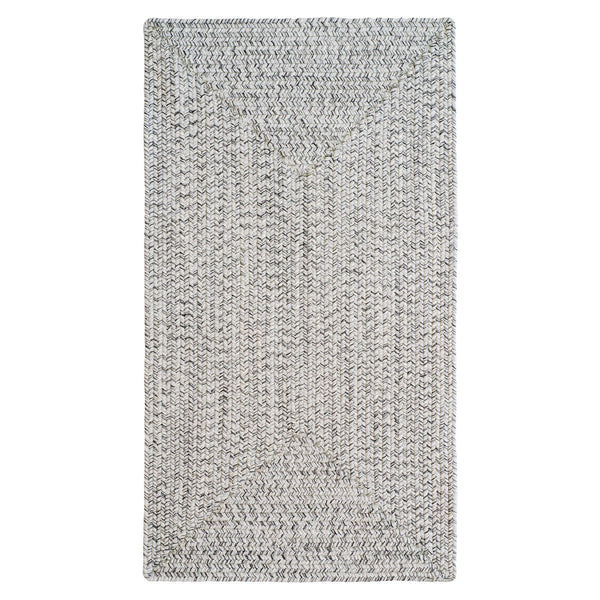 Capel Rugs Stockton Textured Polypropylene Area Rug - Traditional Style With Easy Care & All Weather Performance Light Gray, Ivory 100% Polypropylene 0224qs00270048325
