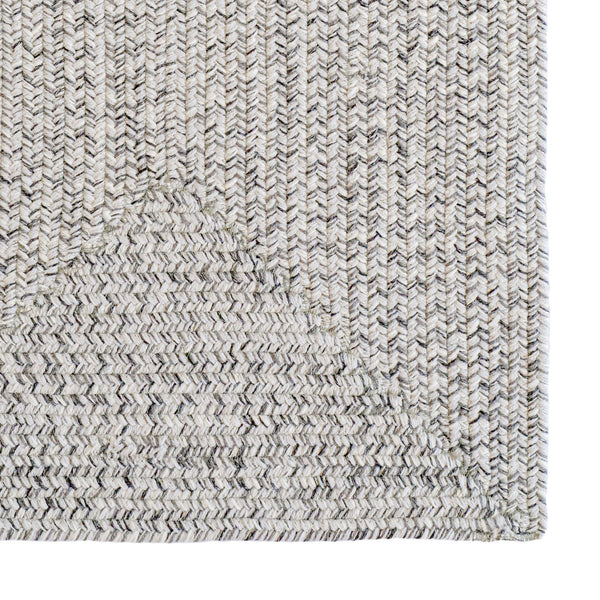 Capel Rugs Stockton Textured Polypropylene Area Rug - Traditional Style With Easy Care & All Weather Performance Light Gray, Ivory 100% Polypropylene 0224qs03000500325