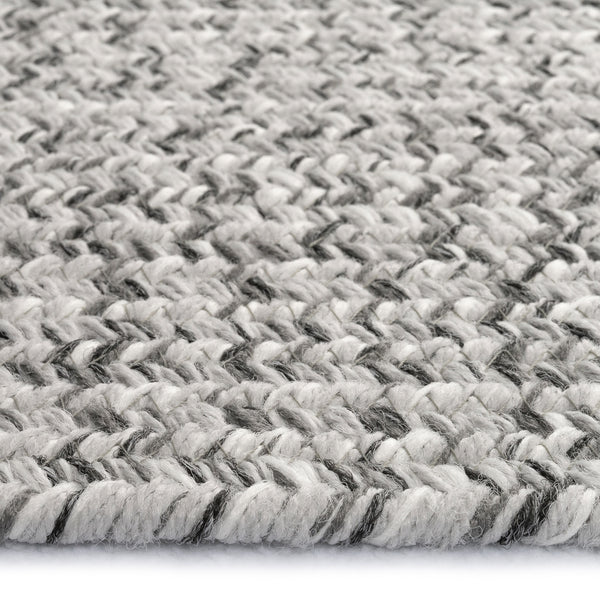 Capel Rugs Stockton Textured Polypropylene Area Rug - Traditional Style With Easy Care & All Weather Performance Light Gray, Ivory 100% Polypropylene 0224vs00240800325
