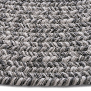 Capel Rugs Stockton Textured Polypropylene Area Rug - Traditional Style With Easy Care & All Weather Performance Medium Gray 100% Polypropylene 0224cs0036350