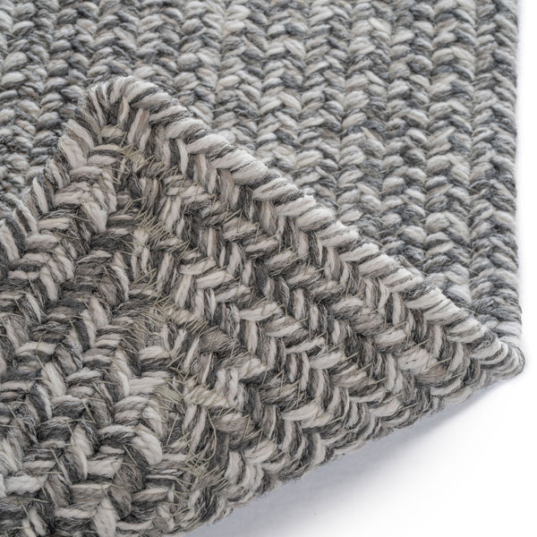 Capel Rugs Stockton Textured Polypropylene Area Rug - Traditional Style With Easy Care & All Weather Performance Medium Gray 100% Polypropylene 0224qs00240036350