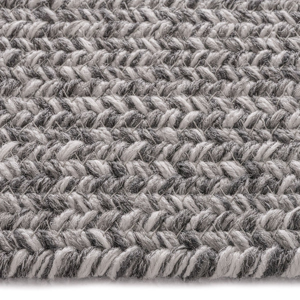Capel Rugs Stockton Textured Polypropylene Area Rug - Traditional Style With Easy Care & All Weather Performance Medium Gray 100% Polypropylene 0224qs00360036350