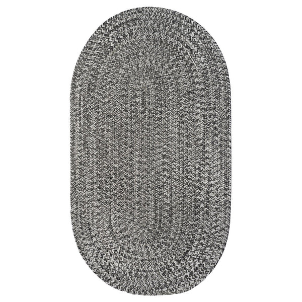 Capel Rugs Stockton Textured Polypropylene Area Rug - Traditional Style With Easy Care & All Weather Performance Medium Gray 100% Polypropylene 0224vs00270048350