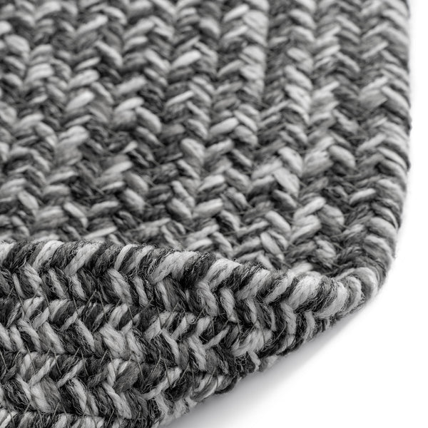 Capel Rugs Stockton Textured Polypropylene Area Rug - Traditional Style With Easy Care & All Weather Performance Medium Gray 100% Polypropylene 0224vs00270048350