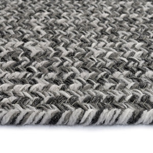 Capel Rugs Stockton Textured Polypropylene Area Rug - Traditional Style With Easy Care & All Weather Performance Medium Gray 100% Polypropylene 0224vs00240800350