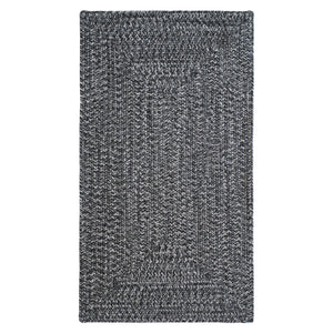 Capel Rugs Stockton Textured Polypropylene Area Rug - Traditional Style With Easy Care & All Weather Performance Dark Gray 100% Polypropylene 0224qs00200030375