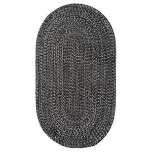 Capel Rugs Stockton Textured Polypropylene Area Rug - Traditional Style With Easy Care & All Weather Performance Dark Gray 100% Polypropylene 0224vs00270048375