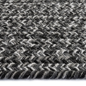 Capel Rugs Stockton Textured Polypropylene Area Rug - Traditional Style With Easy Care & All Weather Performance Dark Gray 100% Polypropylene 0224vs00270048375