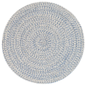Capel Rugs Stockton Textured Polypropylene Area Rug - Traditional Style With Easy Care & All Weather Performance Light Blue, Ivory 100% Polypropylene 0224cs0036425