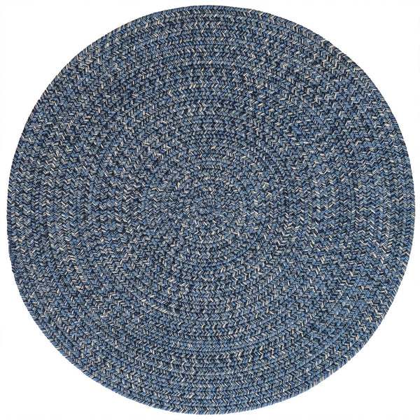 Capel Rugs Stockton Textured Polypropylene Area Rug - Traditional Style With Easy Care & All Weather Performance Dark Blue 100% Polypropylene 0224cs0036475