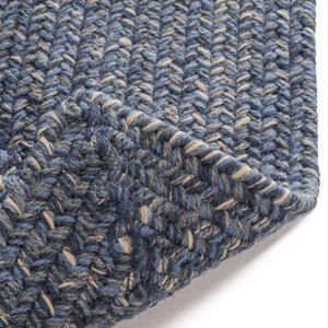 Capel Rugs Stockton Textured Polypropylene Area Rug - Traditional Style With Easy Care & All Weather Performance Dark Blue 100% Polypropylene 0224qs03000500475