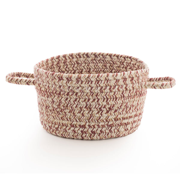 Capel Rugs Stockton Textured Polypropylene Area Rug - Traditional Style With Easy Care & All Weather Performance Light Red, Ivory 100% Polypropylene 0224bsk012525