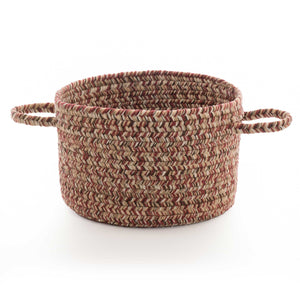 Capel Rugs Stockton Textured Polypropylene Area Rug - Traditional Style With Easy Care & All Weather Performance Medium Red 100% Polypropylene 0224bsk020550