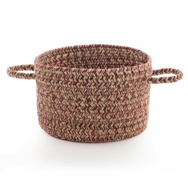 Capel Rugs Stockton Textured Polypropylene Area Rug - Traditional Style With Easy Care & All Weather Performance Medium Red 100% Polypropylene 0224bsk020550