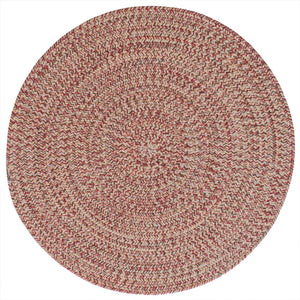 Capel Rugs Stockton Textured Polypropylene Area Rug - Traditional Style With Easy Care & All Weather Performance Medium Red 100% Polypropylene 0224cs0036550