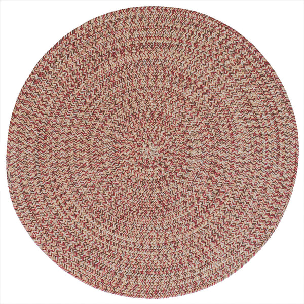 Capel Rugs Stockton Textured Polypropylene Area Rug - Traditional Style With Easy Care & All Weather Performance Medium Red 100% Polypropylene 0224cs0036550