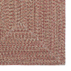 Capel Rugs Stockton Textured Polypropylene Area Rug - Traditional Style With Easy Care & All Weather Performance Medium Red 100% Polypropylene 0224qs00240036550