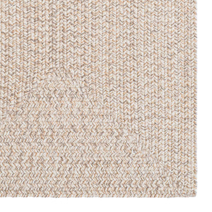 Capel Rugs Stockton Textured Polypropylene Area Rug - Traditional Style With Easy Care & All Weather Performance Light Brown, Ivory 100% Polypropylene 0224qs00240800725