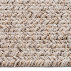 Capel Rugs Stockton Textured Polypropylene Area Rug - Traditional Style With Easy Care & All Weather Performance Light Brown, Ivory 100% Polypropylene 0224qs00240800725