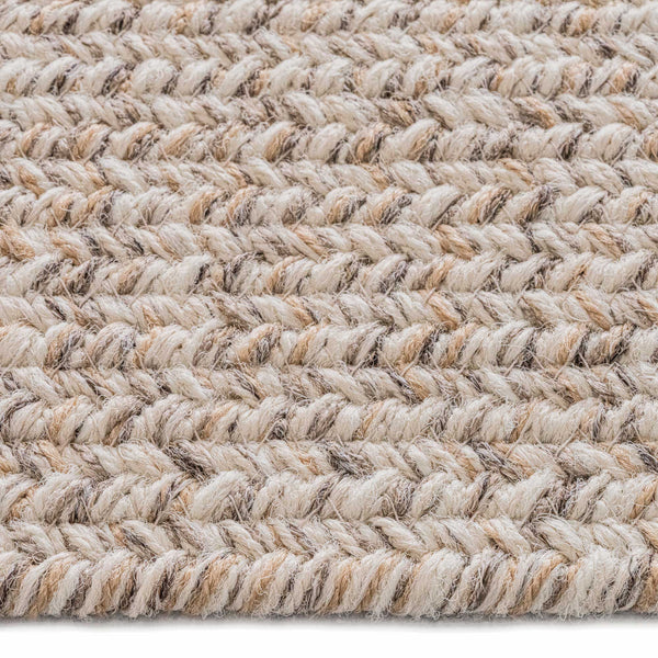 Capel Rugs Stockton Textured Polypropylene Area Rug - Traditional Style With Easy Care & All Weather Performance Light Brown, Ivory 100% Polypropylene 0224qs00240800725