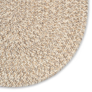 Capel Rugs Stockton Textured Polypropylene Area Rug - Traditional Style With Easy Care & All Weather Performance Light Brown, Ivory 100% Polypropylene 0224vs00270048725