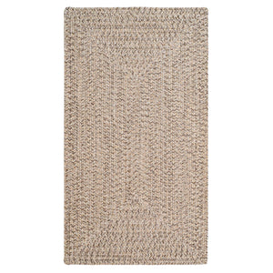 Capel Rugs Stockton Textured Polypropylene Area Rug - Traditional Style With Easy Care & All Weather Performance Medium Brown, Tan 100% Polypropylene 0224qs00270048750