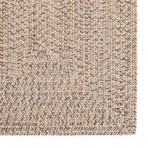 Capel Rugs Stockton Textured Polypropylene Area Rug - Traditional Style With Easy Care & All Weather Performance Medium Brown, Tan 100% Polypropylene 0224qs00200030750