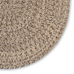 Capel Rugs Stockton Textured Polypropylene Area Rug - Traditional Style With Easy Care & All Weather Performance Medium Brown, Tan 100% Polypropylene 0224vs03000500750