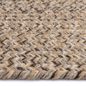 Capel Rugs Stockton Textured Polypropylene Area Rug - Traditional Style With Easy Care & All Weather Performance Medium Brown, Tan 100% Polypropylene 0224vs00240036750