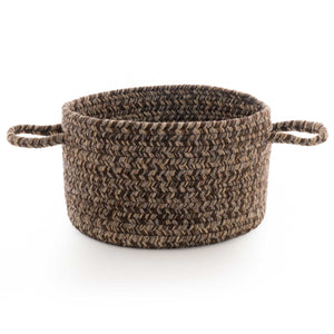 Capel Rugs Stockton Textured Polypropylene Area Rug - Traditional Style With Easy Care & All Weather Performance Dark Brown, Tan 100% Polypropylene 0224bsk016775