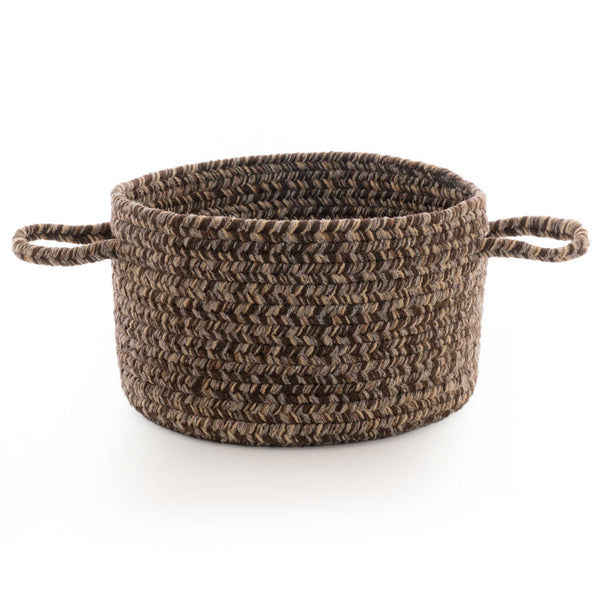 Capel Rugs Stockton Textured Polypropylene Area Rug - Traditional Style With Easy Care & All Weather Performance Dark Brown, Tan 100% Polypropylene 0224bsk016775