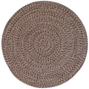 Capel Rugs Stockton Textured Polypropylene Area Rug - Traditional Style With Easy Care & All Weather Performance Dark Brown, Tan 100% Polypropylene 0224cs0036775