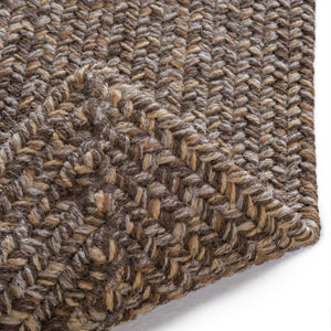Capel Rugs Stockton Textured Polypropylene Area Rug - Traditional Style With Easy Care & All Weather Performance Dark Brown, Tan 100% Polypropylene 0224qs00240036775