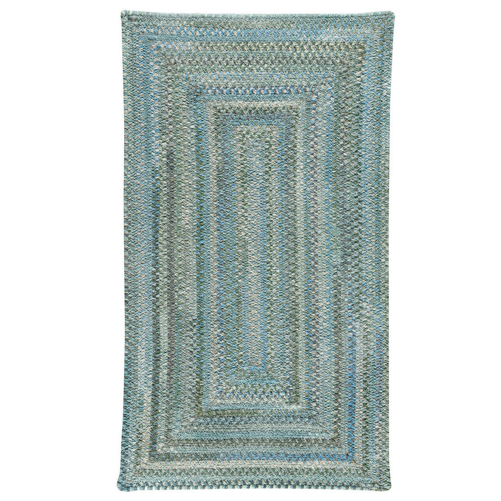 Capel Rugs Synergy Captivating Harmony: Plush Cotton Chenille Inspired By Morning Skies In Elegant Tones Misty Sage, Green 95% Cotton,5% Polyester 0225qs03000500220